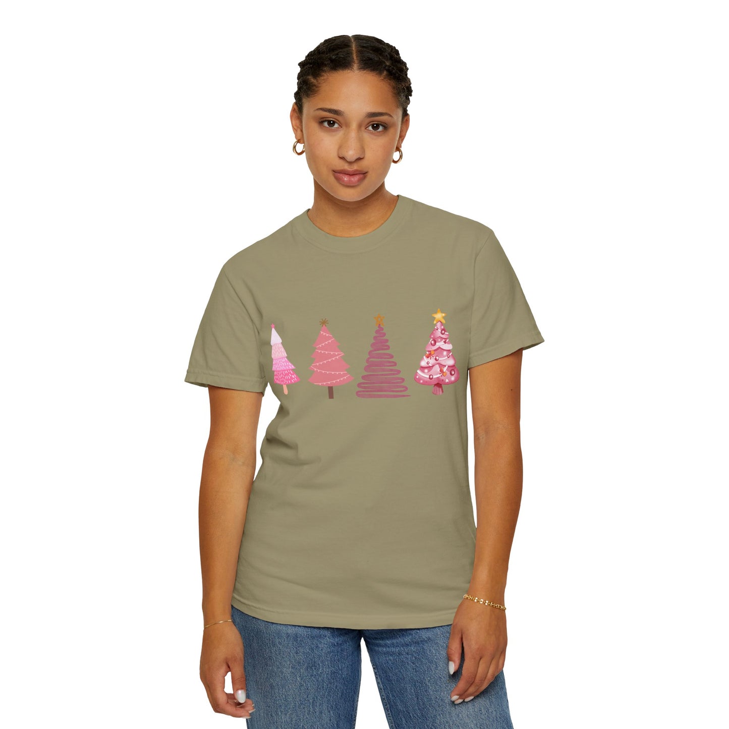 Whimsical Christmas Tree Tee | Cozy Winter Holidays Style for her