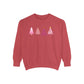 Cozy Holiday Sweatshirt with Festive Trees | Perfect Christmas Gift