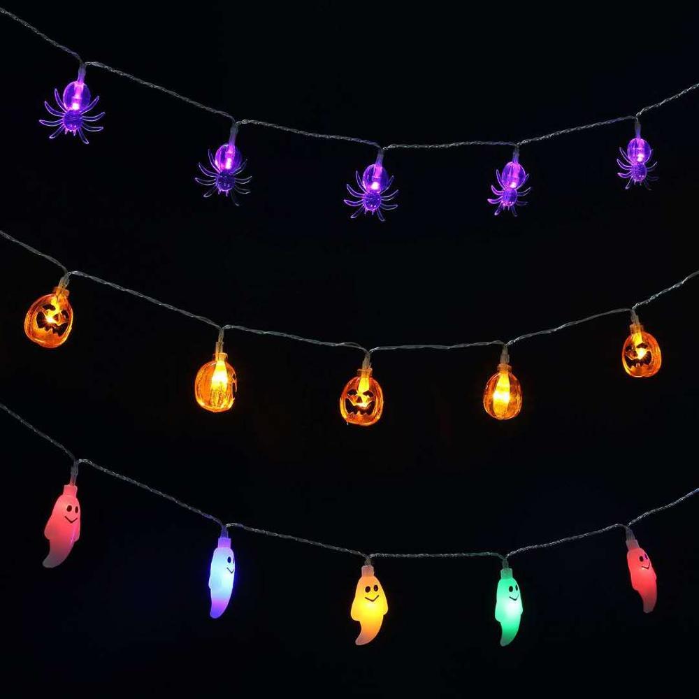 Led decorated Halloween lights