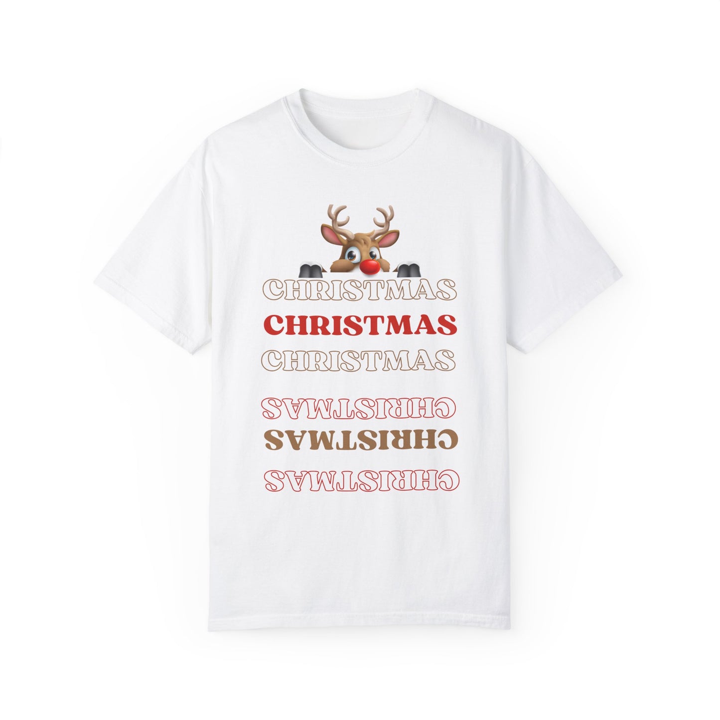 Christmas Reindeer T-shirt - Cozy Him/Her