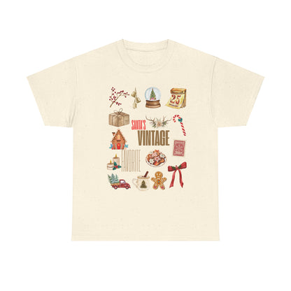 Vintage Christmas Unisex Tee | Festive & Cozy Seasonal