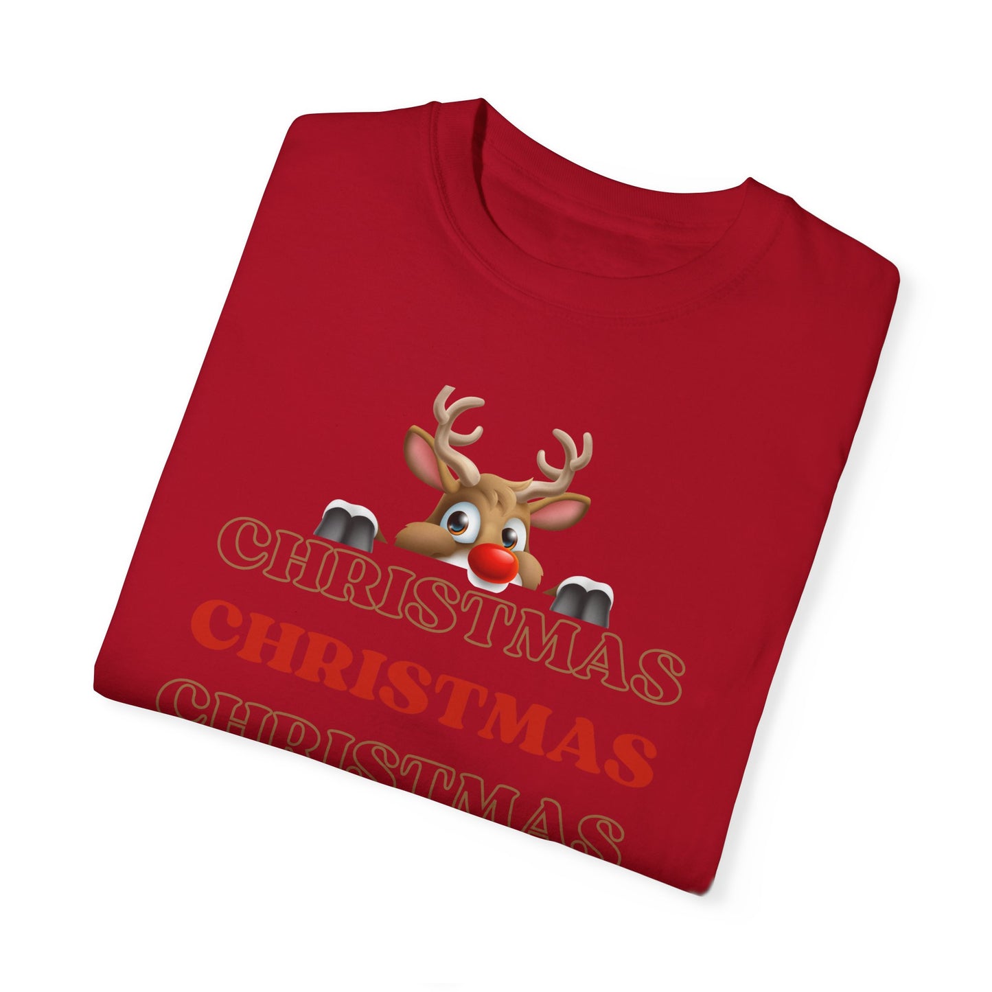 Christmas Reindeer T-shirt - Cozy Him/Her