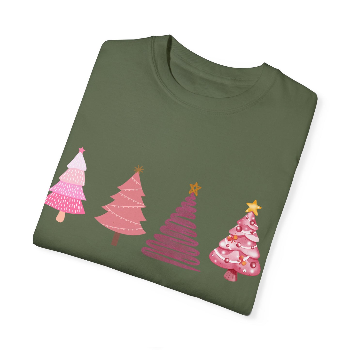 Whimsical Christmas Tree Tee | Cozy Winter Holidays Style for her