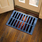 3D Plaid Floor Mat Halloween Clown Door Mat Sewer