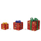 Christmas Lights Gift Box Three-piece Party