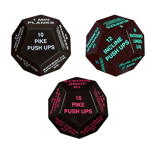 Bodyweight Workout Dice – Cardio Training Game for Home Gym