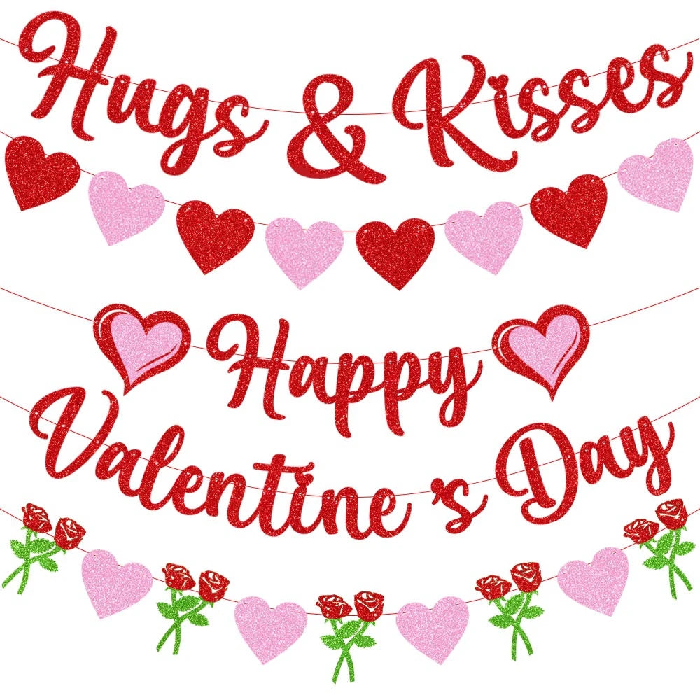 Valentine Day Hanging Banner