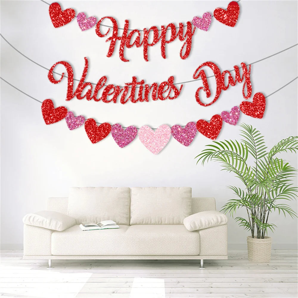 Valentine Day Hanging Banner