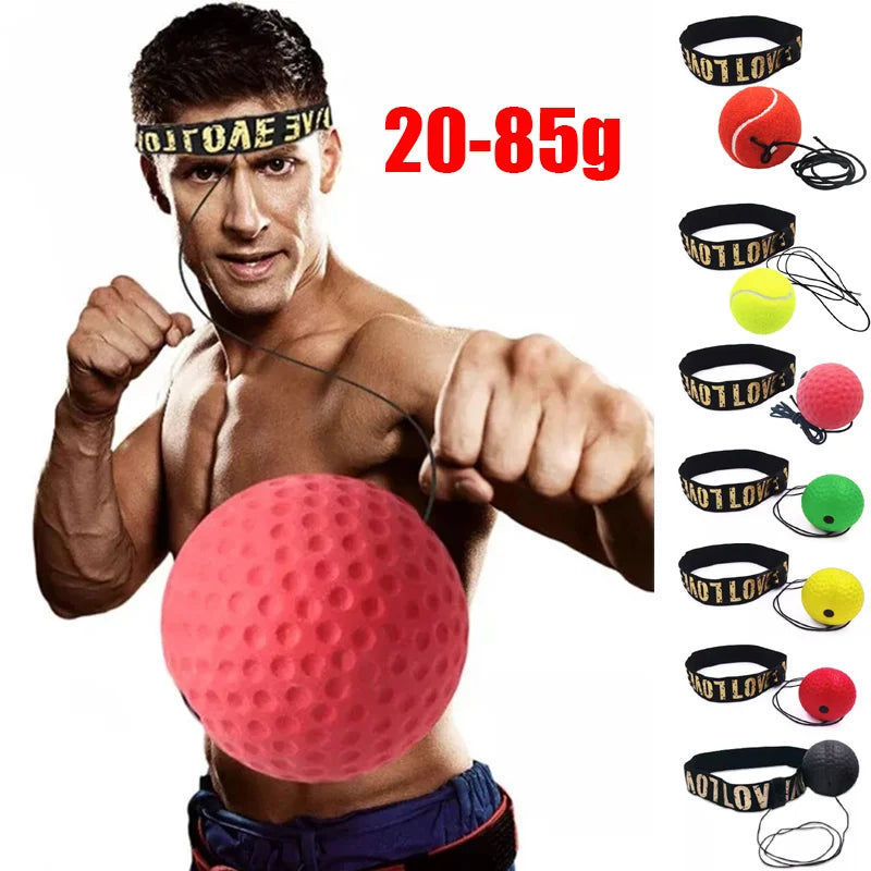 Boxing Speed Ball Head-mounted PU Punch ball