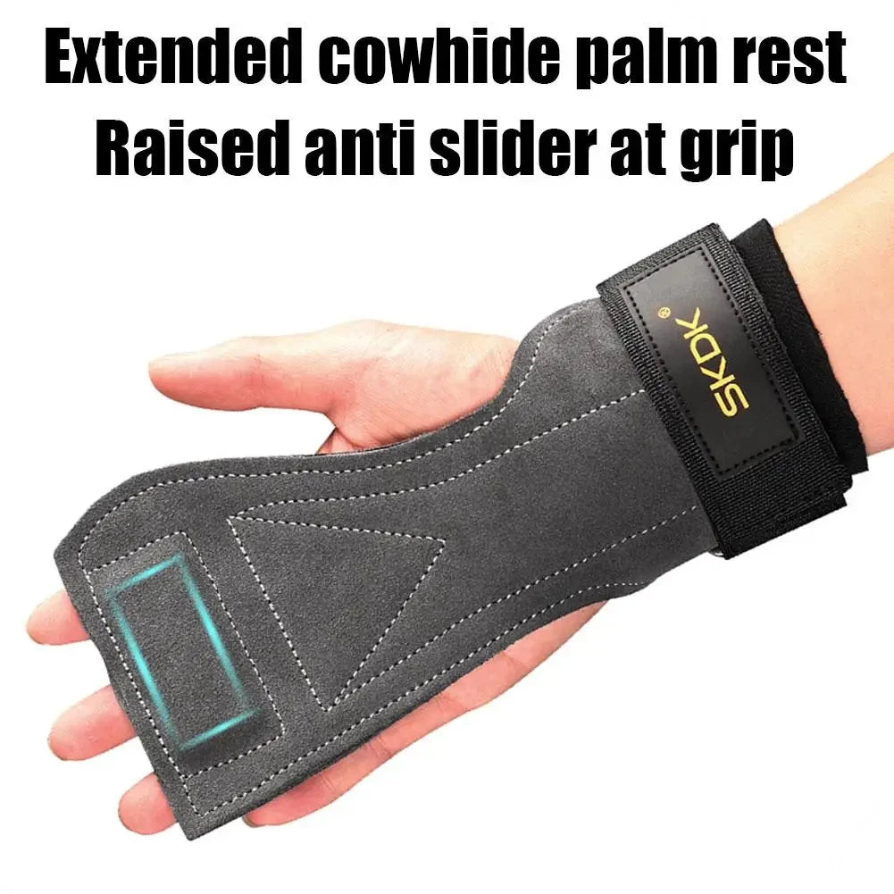 2Pcs Gym Gloves for Weightlifting & Palm Protection