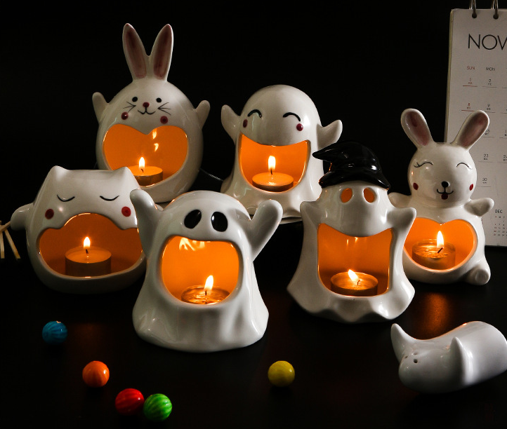 Ghostly Halloween Ceramics