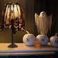 Halloween Lampshade Black Lace Spider Mesh