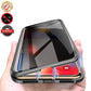 Anti Peep Magnetic Privacy Glass Case