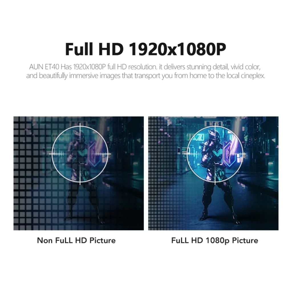 AUN Z5S 1080p LED Home Projector